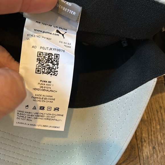 Puma Stretch Tan Baseball Hat NWT Size L/XL - Picture 9 of 10